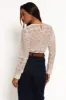 Maddot Long Sleeve Top - Cream sold by Petal & Pup