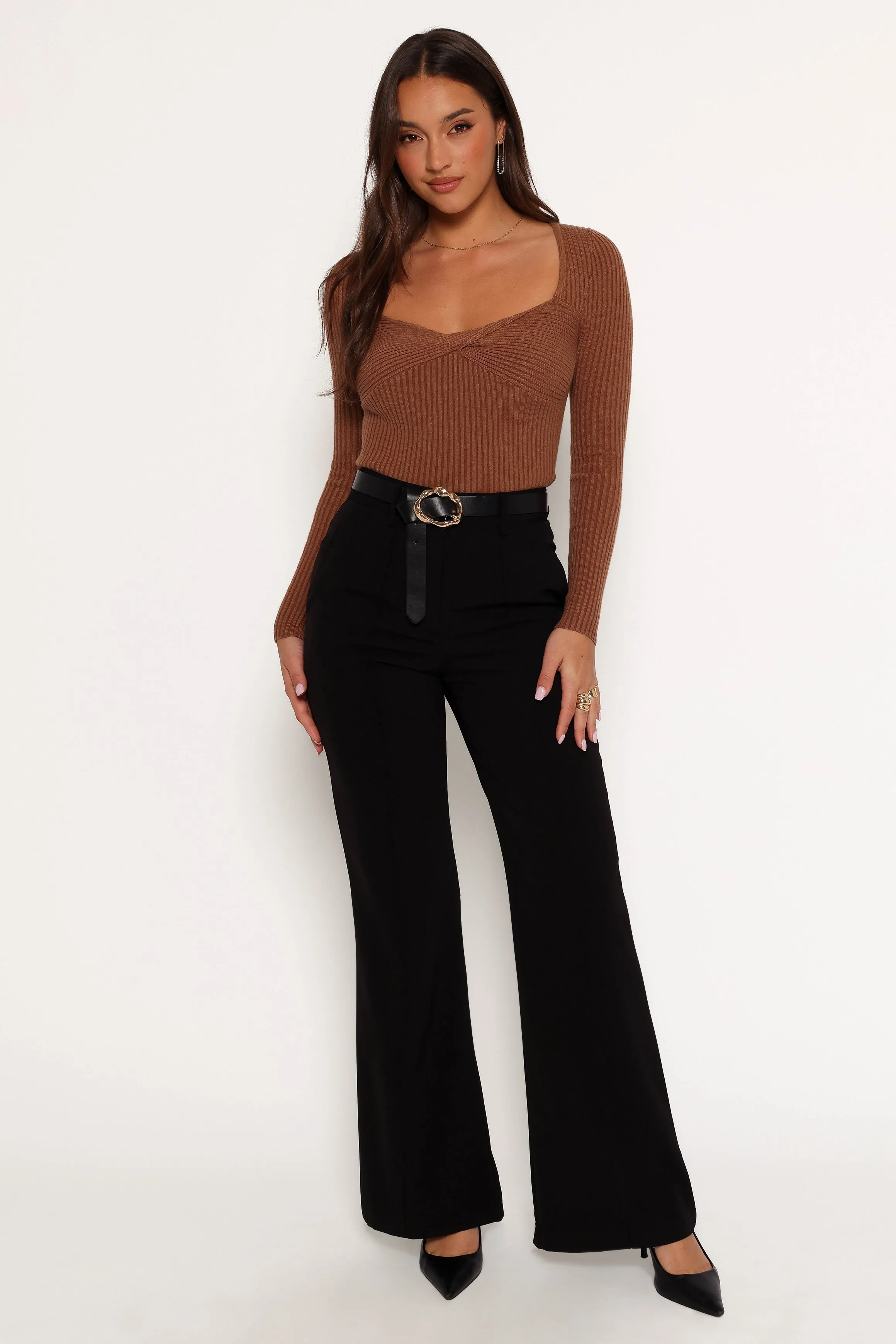 Akopo Long Sleeve Top - Cognac sold by Petal & Pup product image thumbnail 2