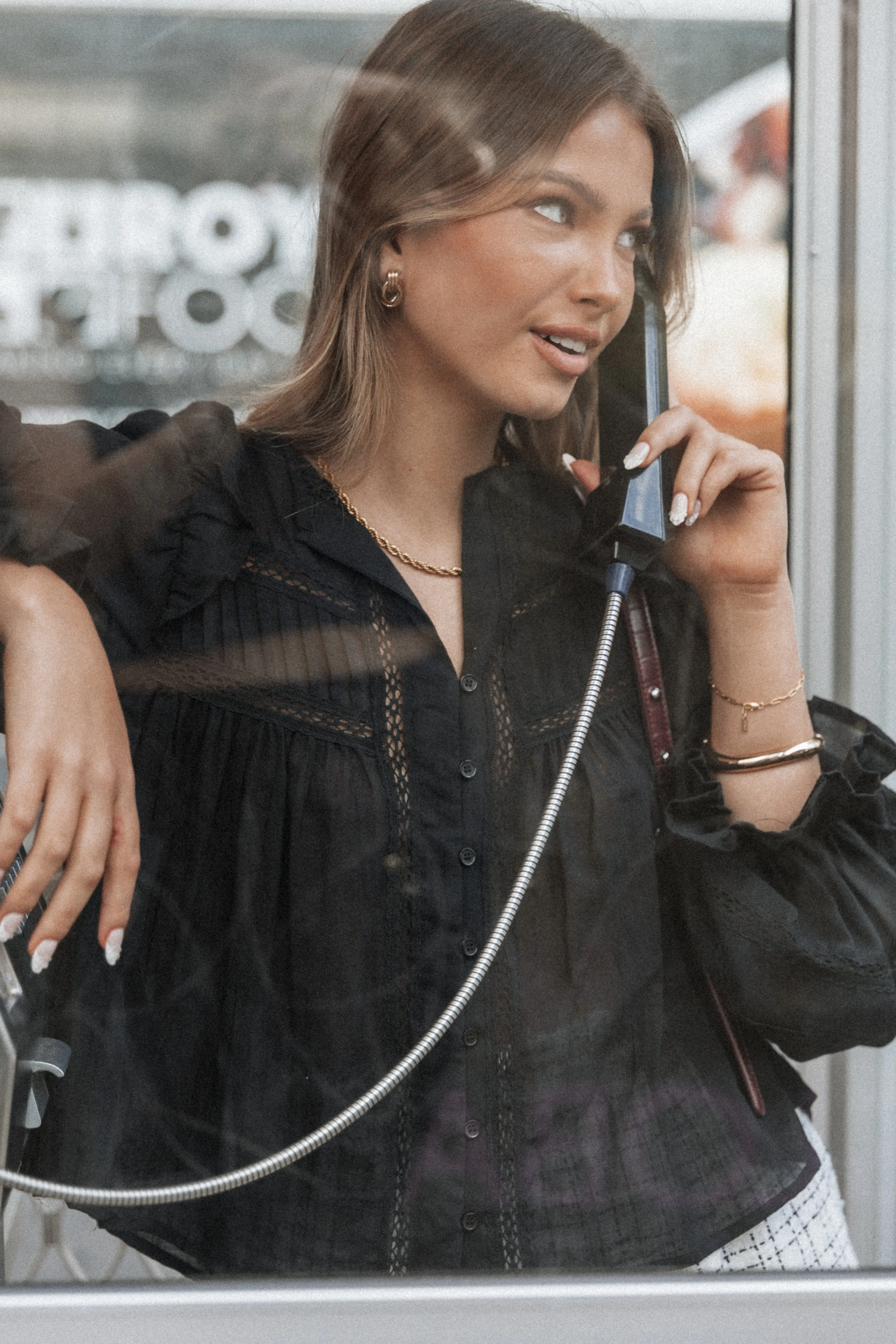 Emelia Top - Black sold by Petal & Pup