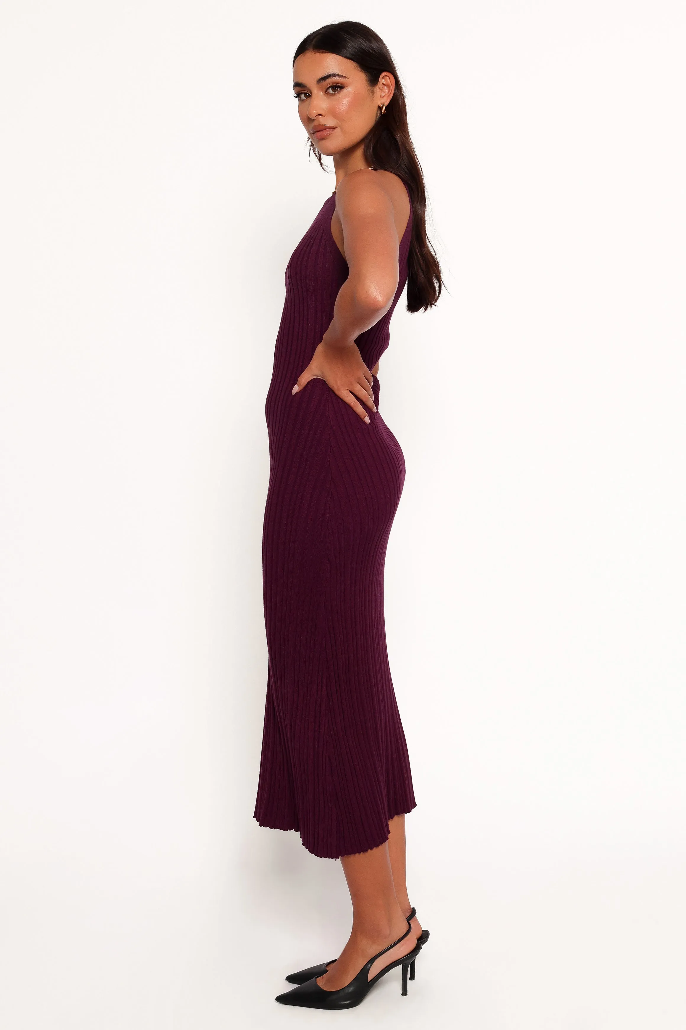 Brighton Maxi Dress - Plum sold by Petal & Pup product image thumbnail 5