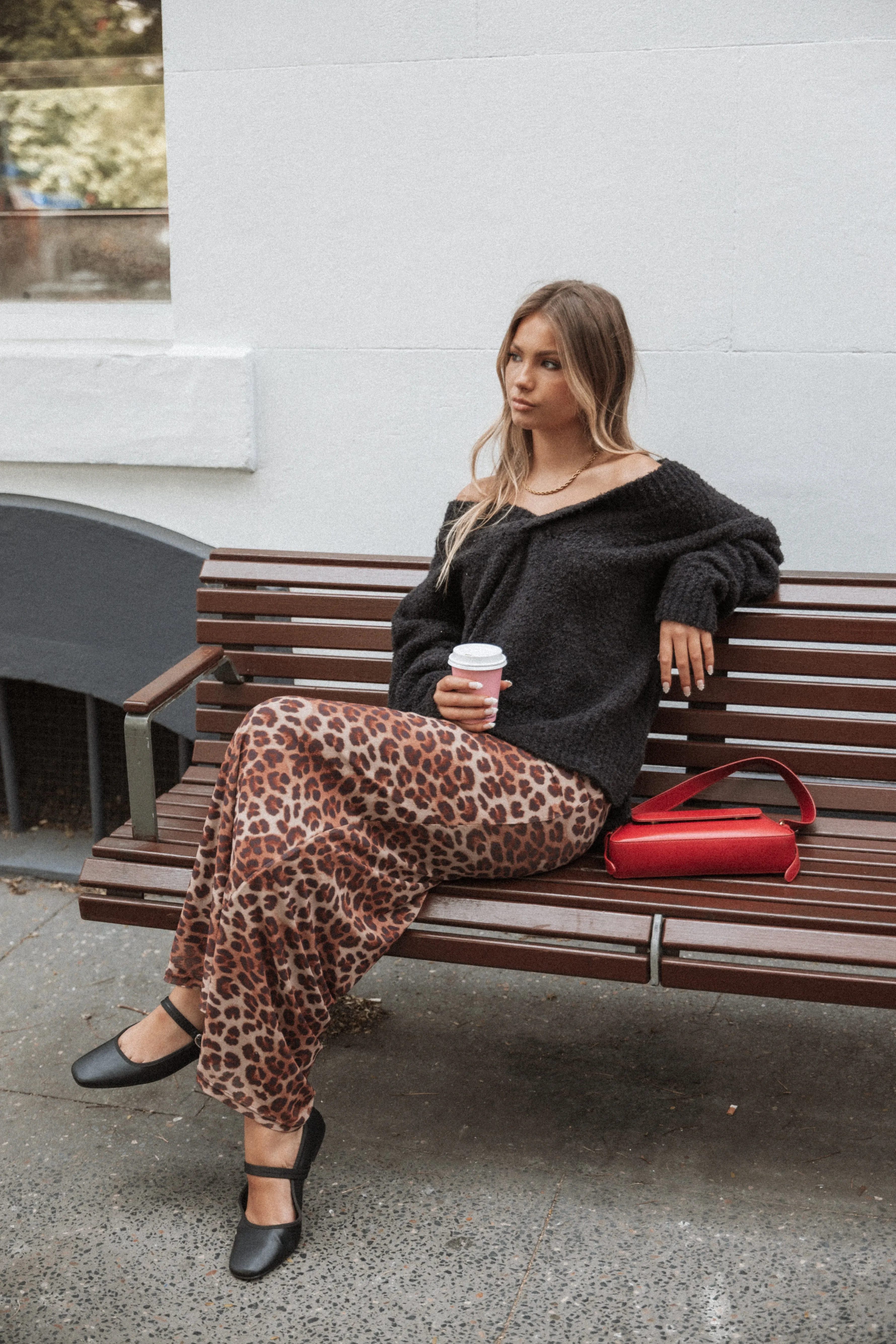 Cici Maxi Skirt - Leopard sold by Petal & Pup product image thumbnail 2