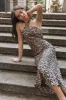 Grasie Midi Dress - Leopard sold by Petal & Pup