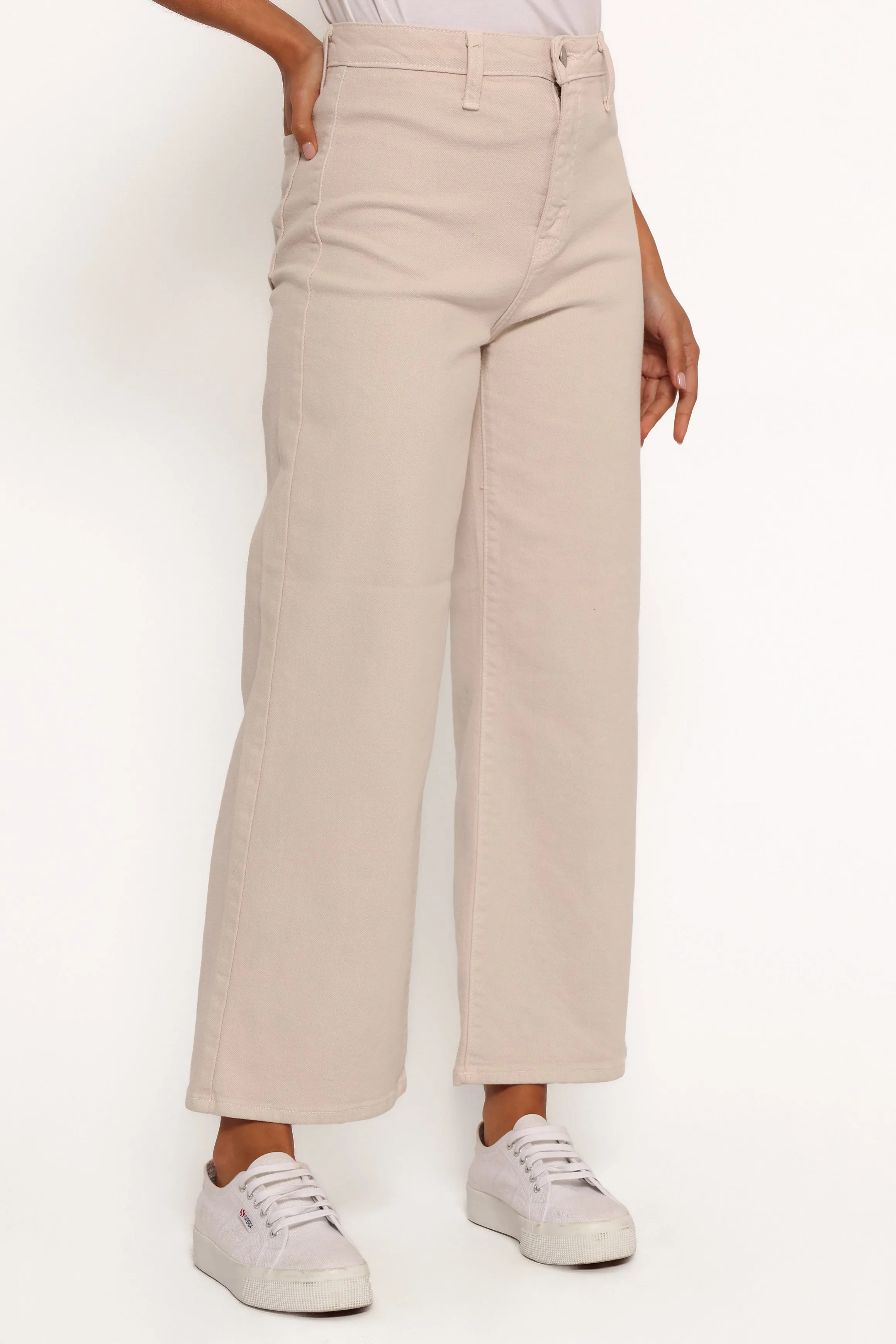 Just Black Trouser Wide Leg Jean - Supermoon sold by Petal & Pup product image thumbnail 4