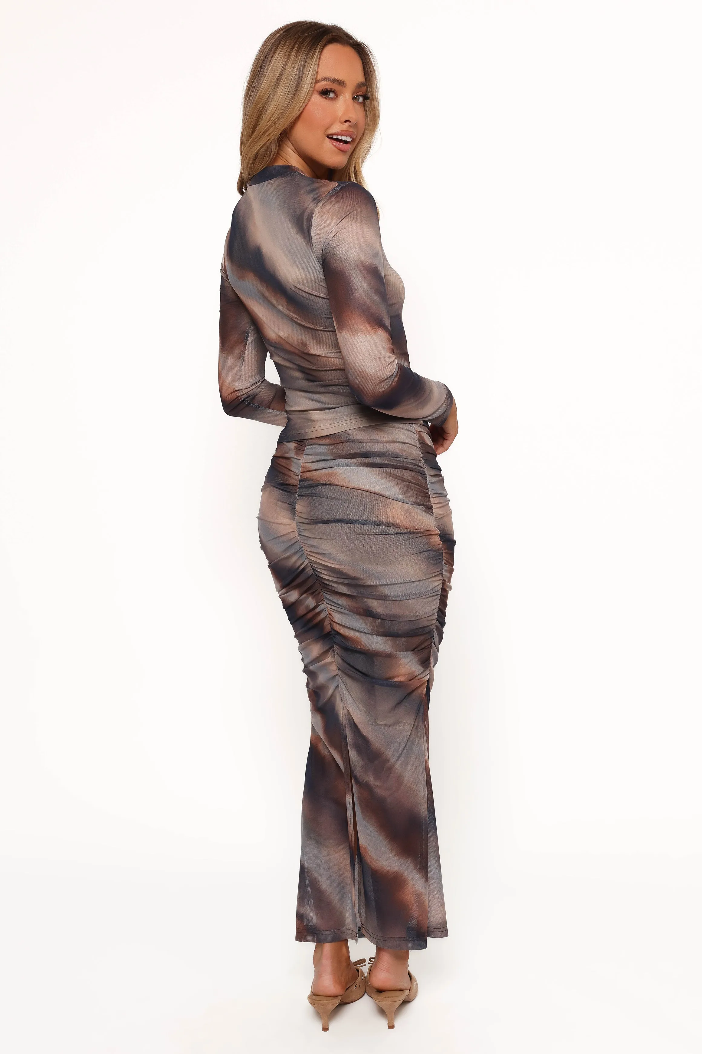 Zallocco Maxi Skirt - Ombre Stripe sold by Petal & Pup product image thumbnail 5