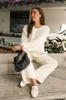 Mckinley Knit Pant - Cream sold by Petal & Pup