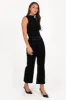 Parson Wide Leg Pant - Black sold by Petal & Pup