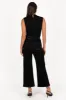 Parson Wide Leg Pant - Black sold by Petal & Pup
