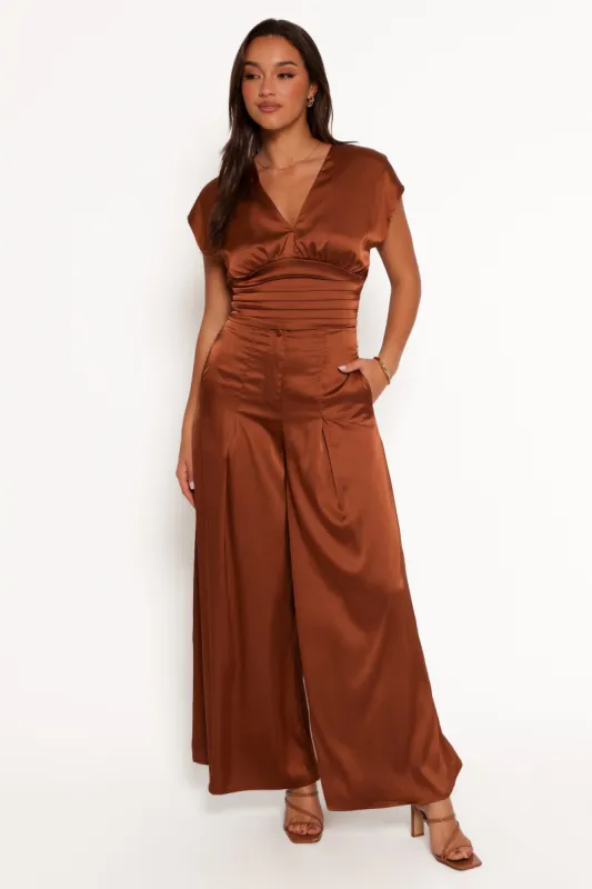 Cassie Two Piece Set - Bronze sold by Petal & Pup