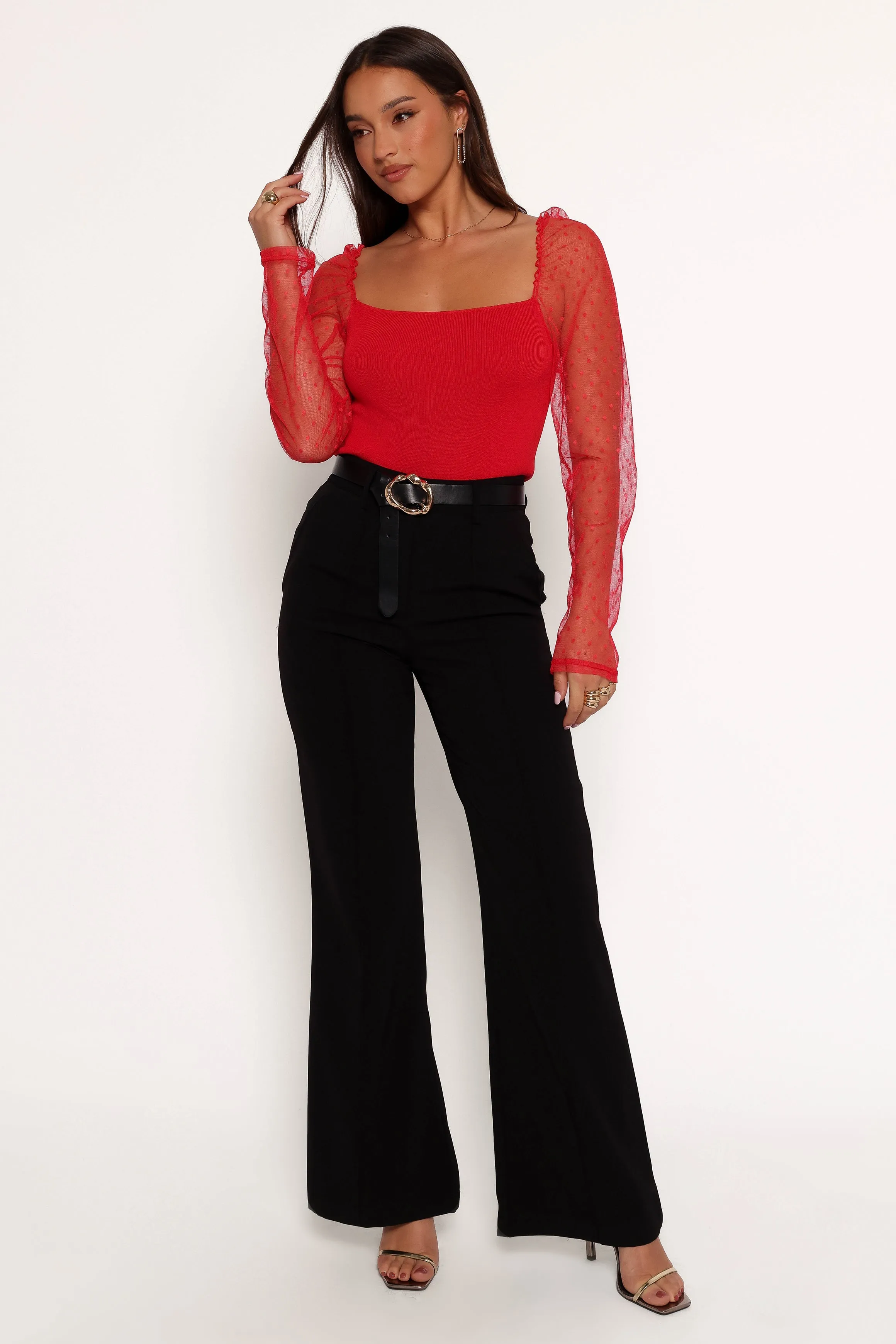 Rigala Top - Red sold by Petal & Pup product image thumbnail 4