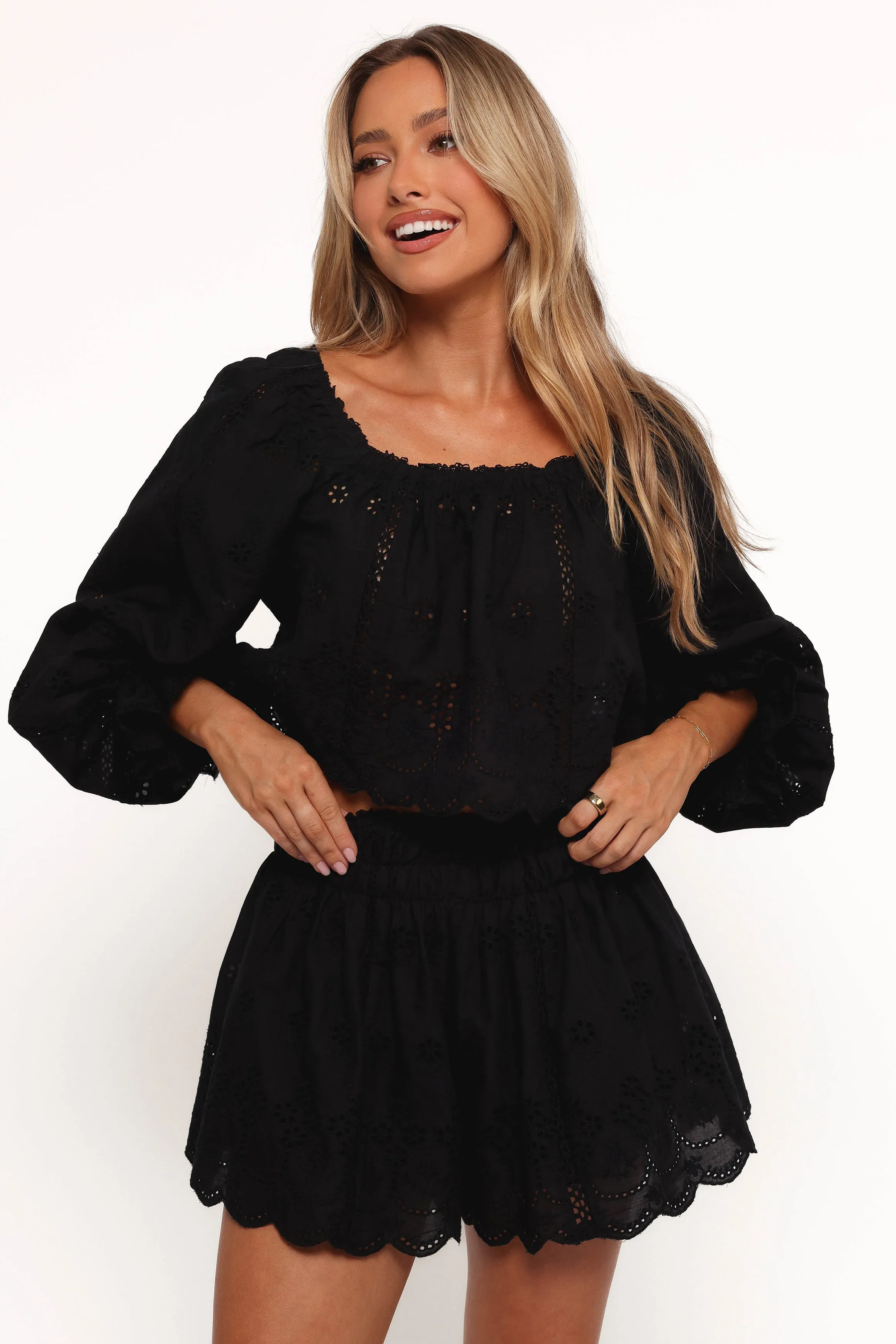 Alessia Two Piece Set - Black sold by Petal & Pup product image thumbnail 2