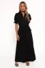 Minnie Waist Tie Jumpsuit - Black sold by Petal & Pup
