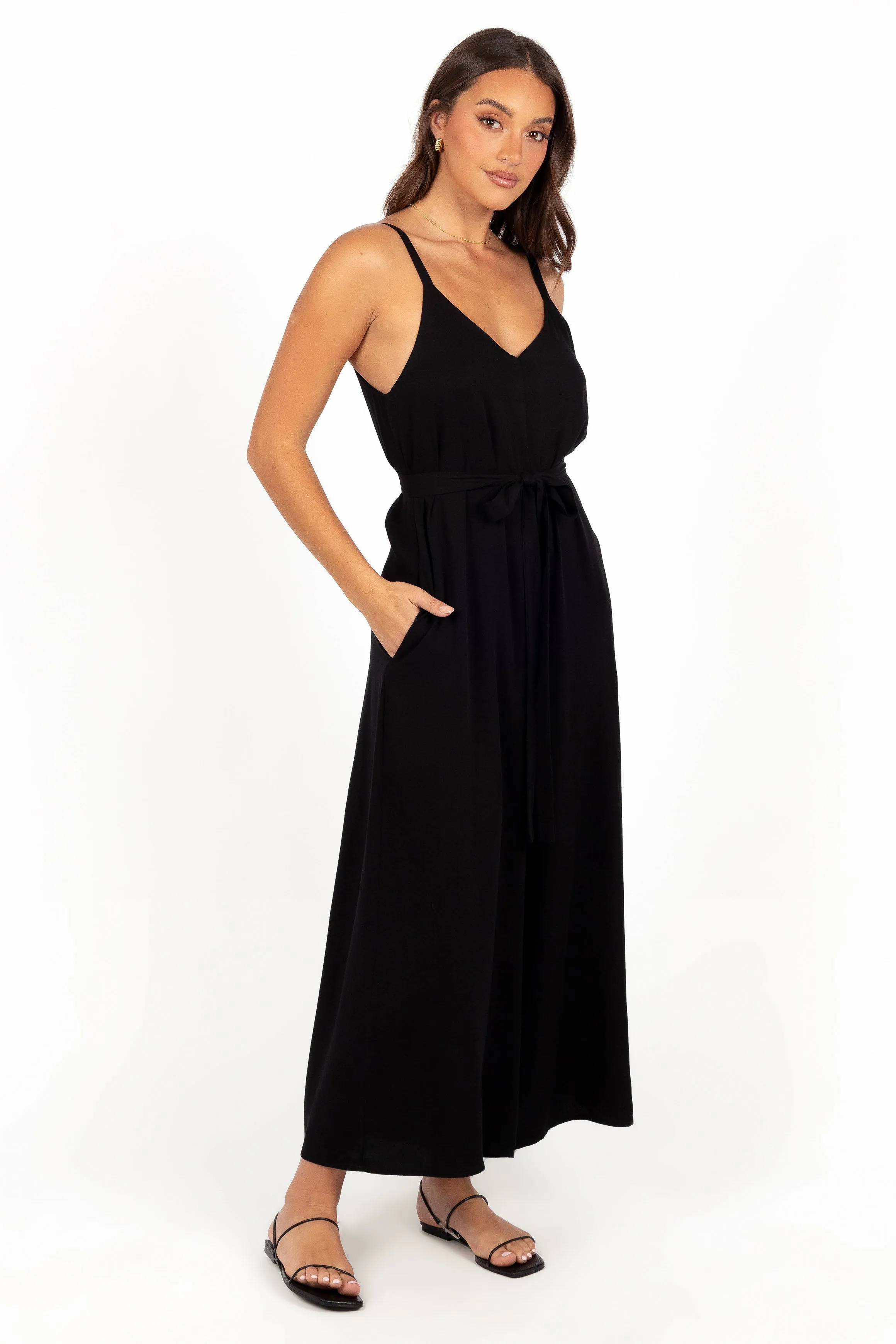 Gaia Jumpsuit - Black sold by Petal & Pup product image thumbnail 5