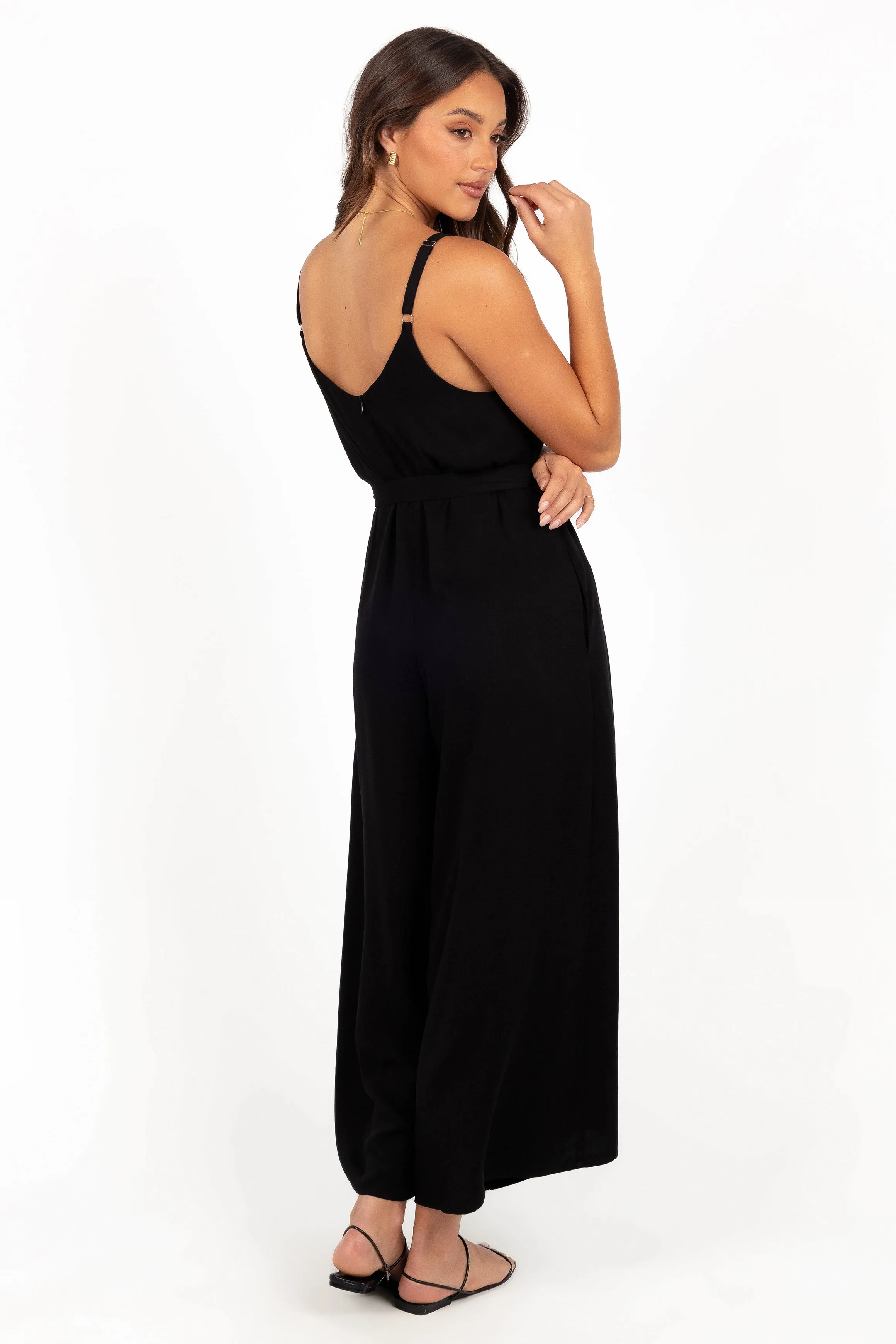 Gaia Jumpsuit - Black sold by Petal & Pup product image thumbnail 4