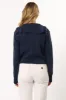 Viara Quarter Zip Knit Sweater - Navy sold by Petal & Pup