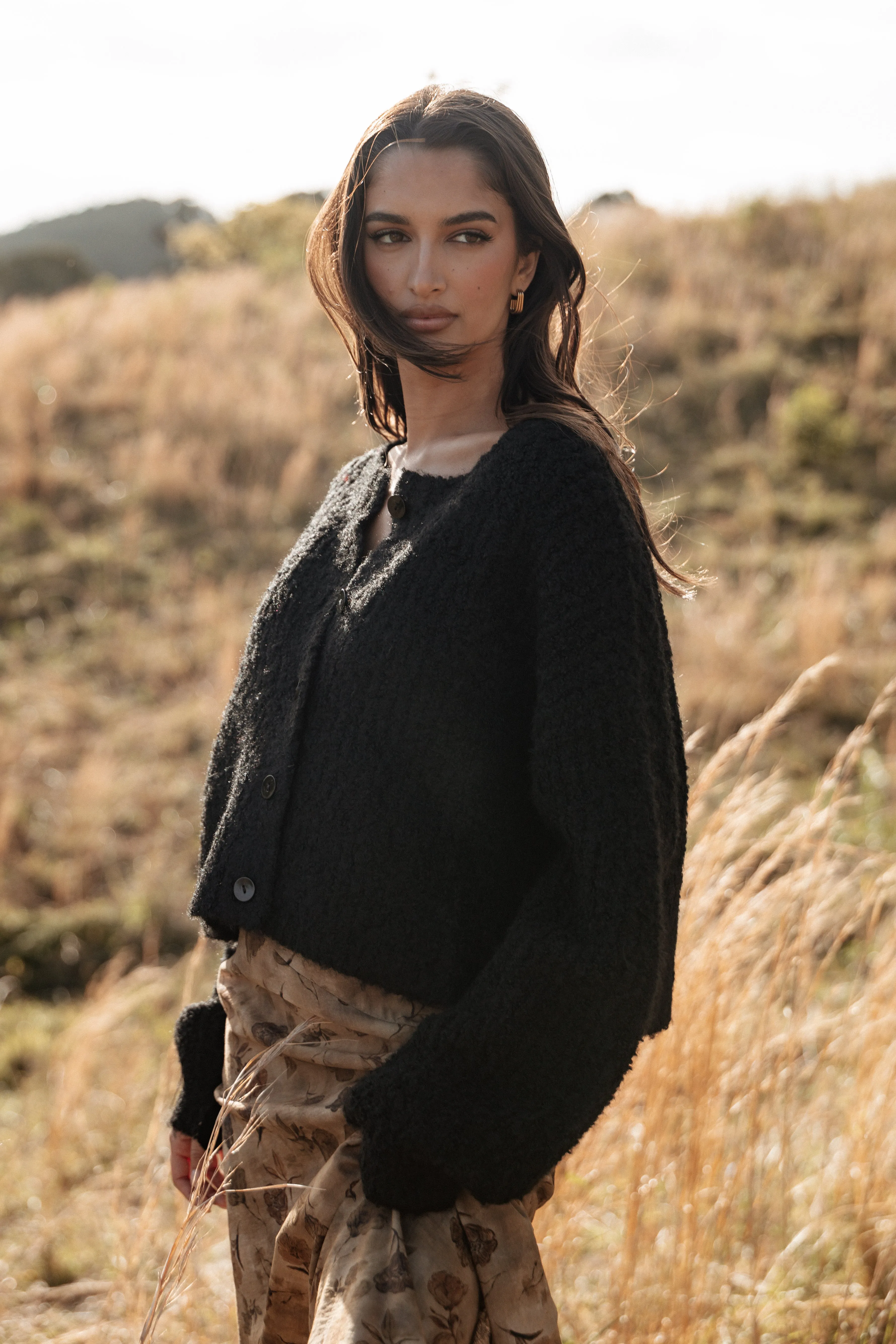 Albertine Cardigan - Black sold by Petal & Pup product image thumbnail 2