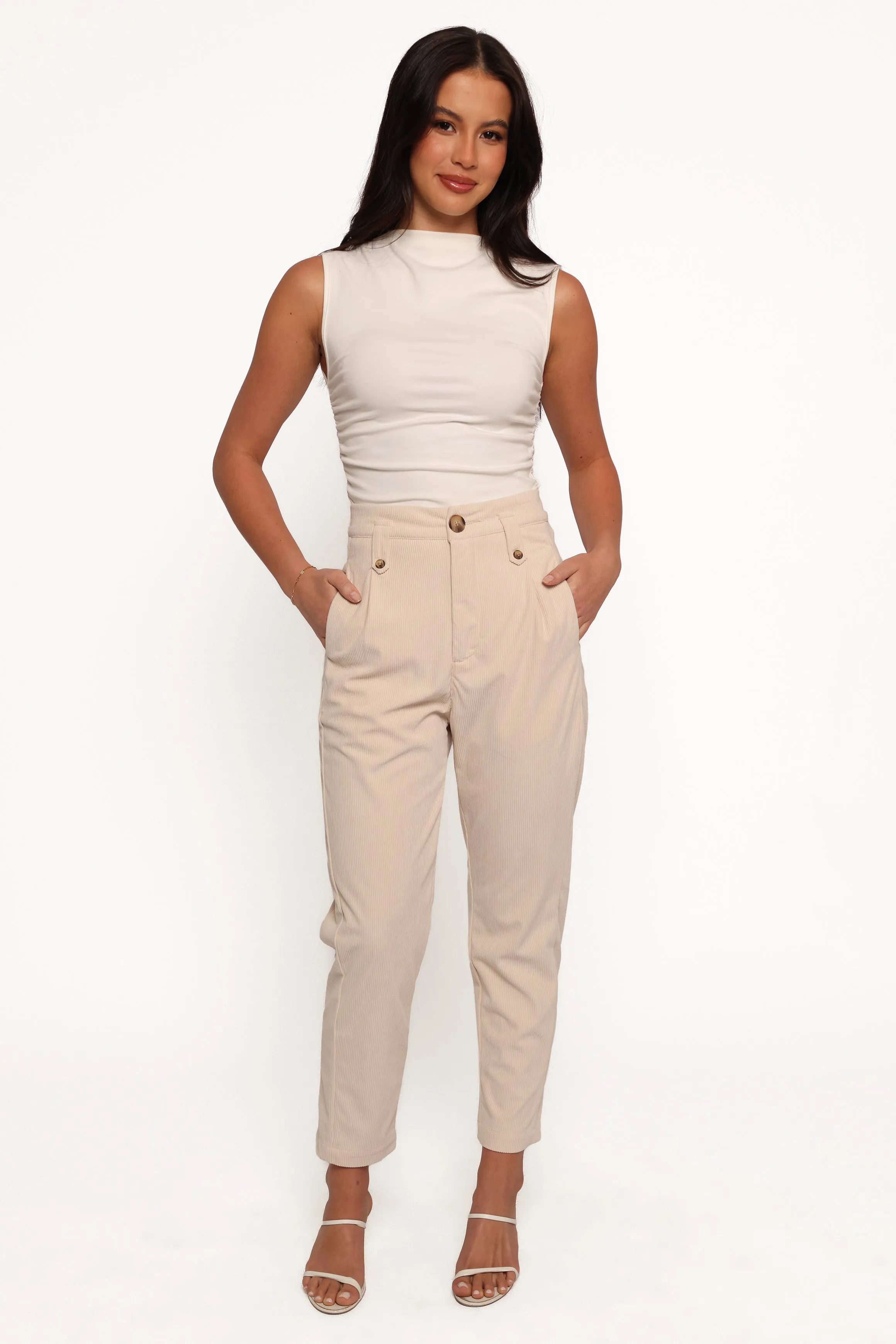 Jones Cord Pant - Cream sold by Petal & Pup product image thumbnail 3