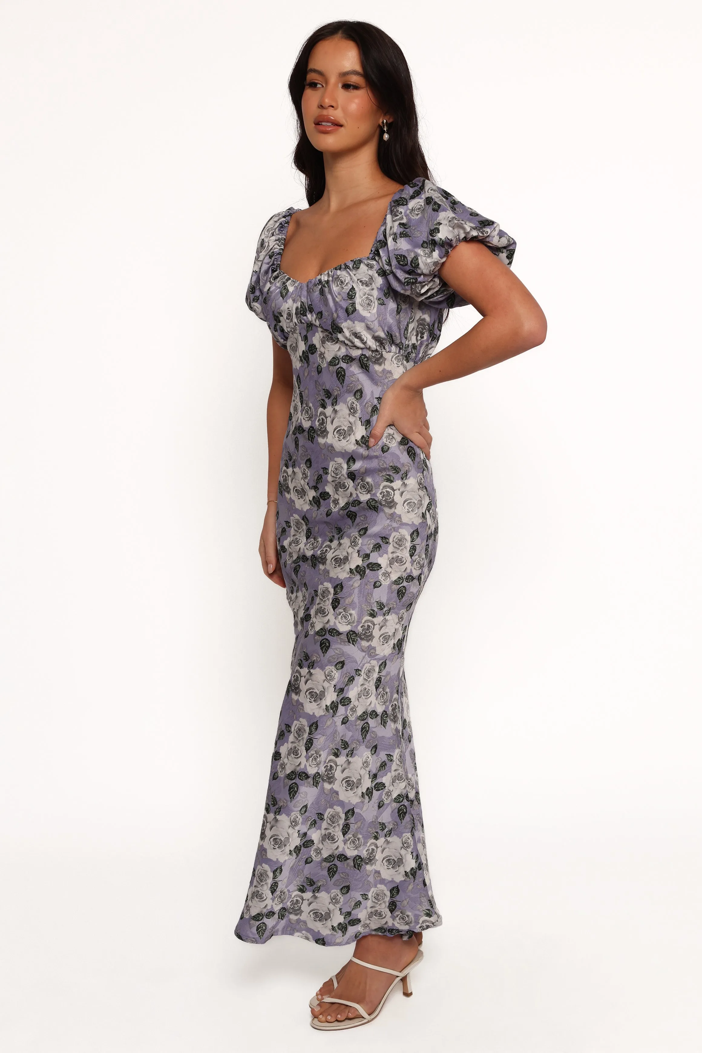 Marjorie Midi Dress - Lavender sold by Petal & Pup product image thumbnail 3