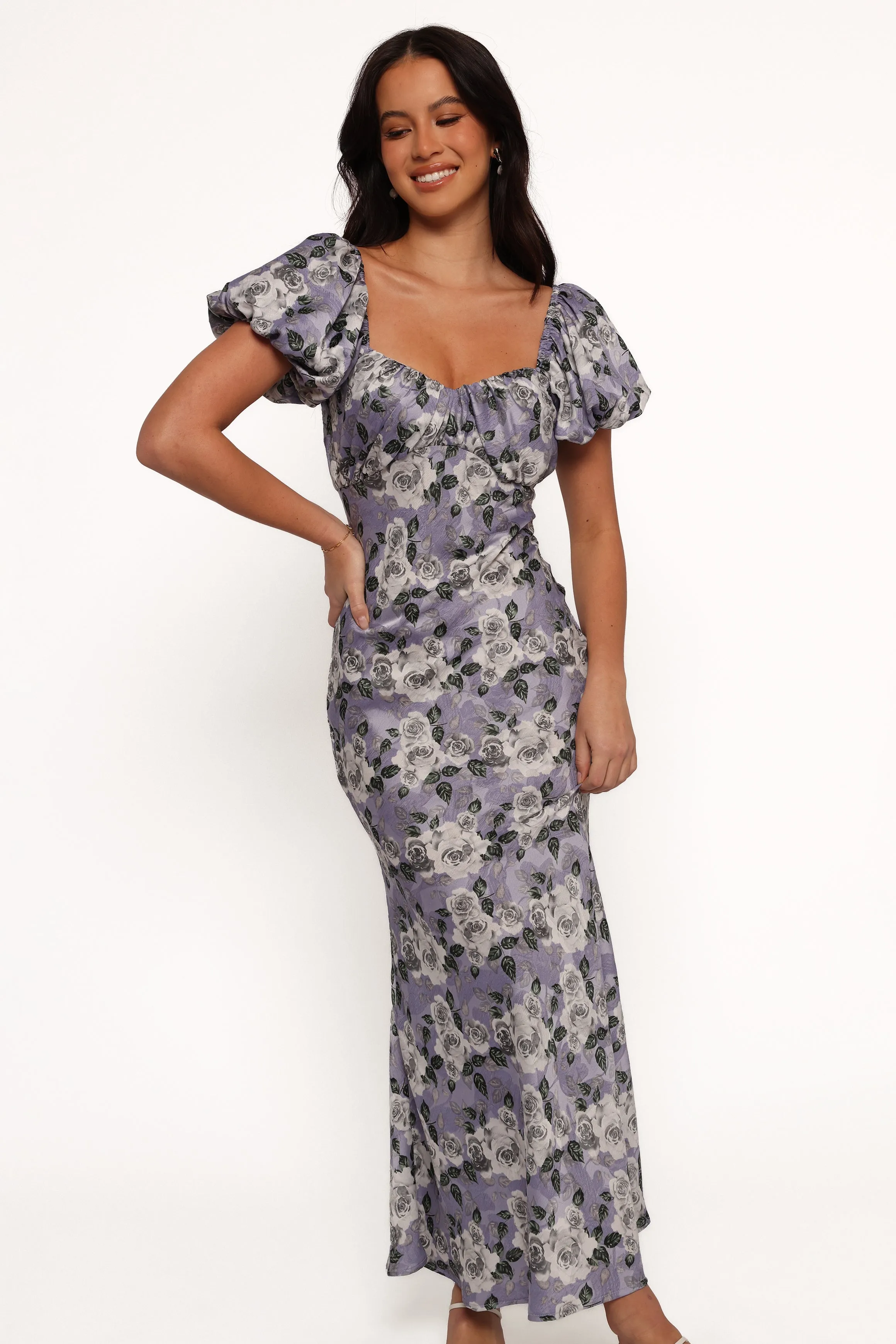 Marjorie Midi Dress - Lavender sold by Petal & Pup