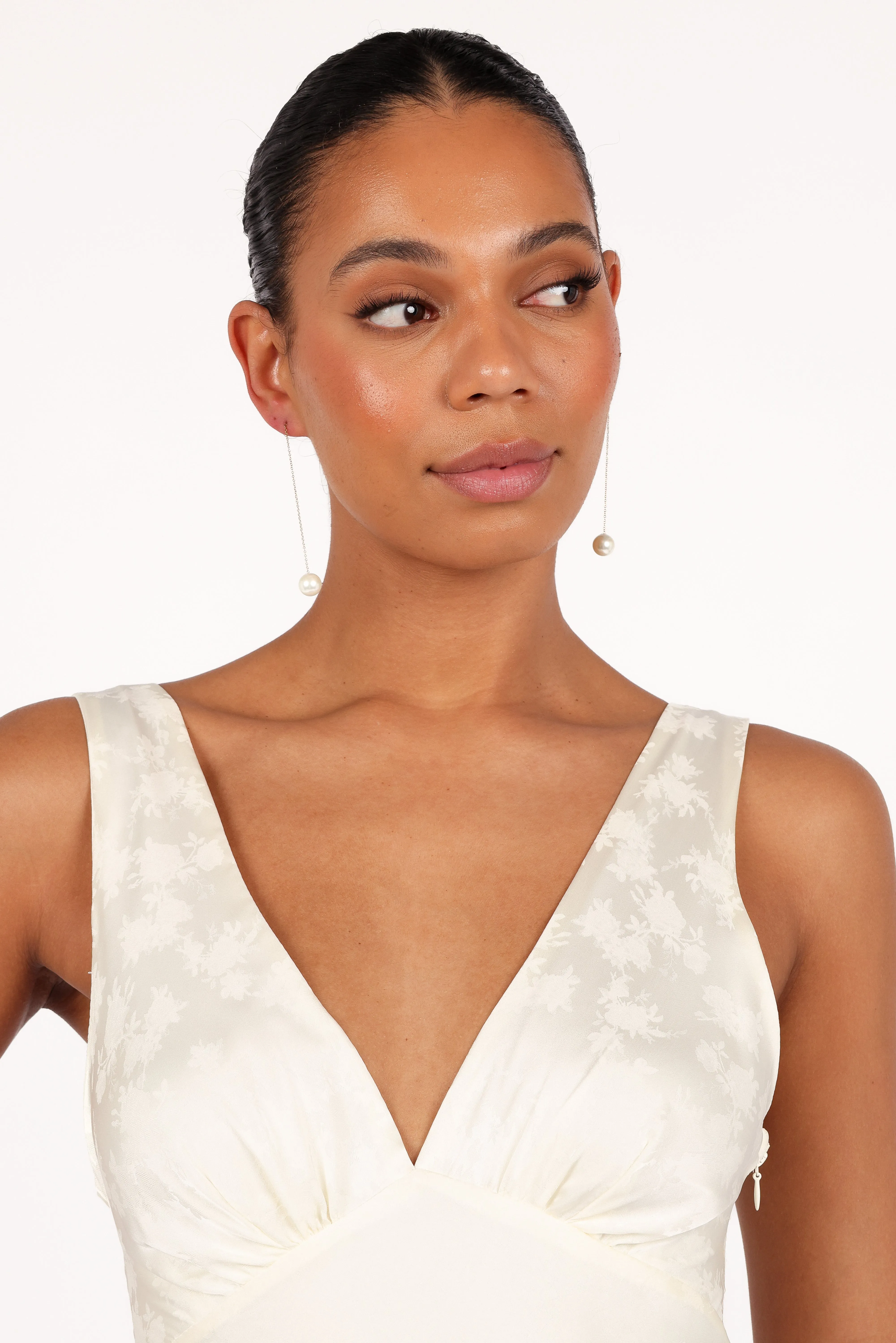 Tallie Earrings - Gold sold by Petal & Pup