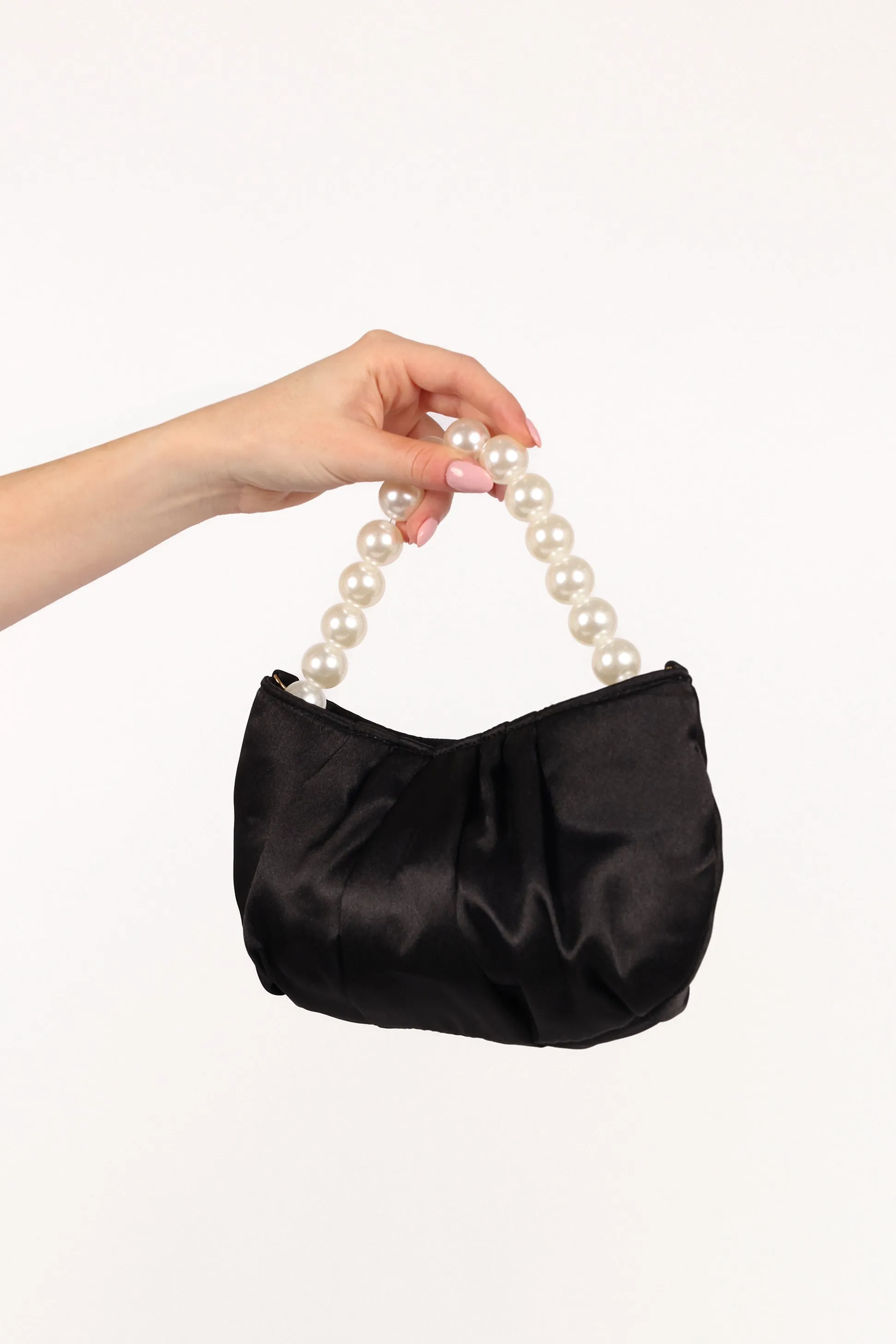 Nancy Pearl Handbag - Black sold by Petal & Pup