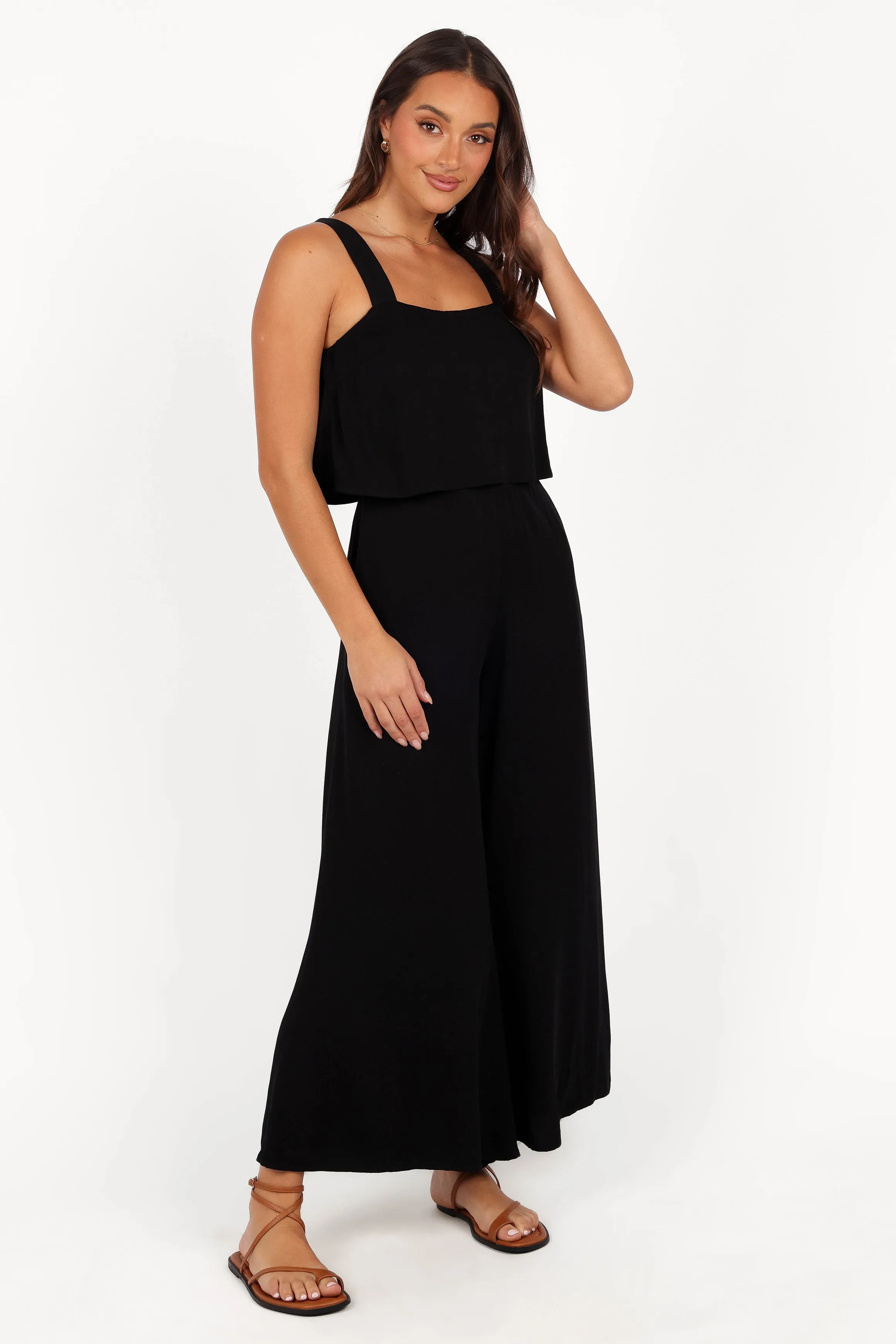 Delia Jumpsuit - Black sold by Petal & Pup product image thumbnail 5