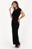 Erina Jumpsuit - Black sold by Petal & Pup