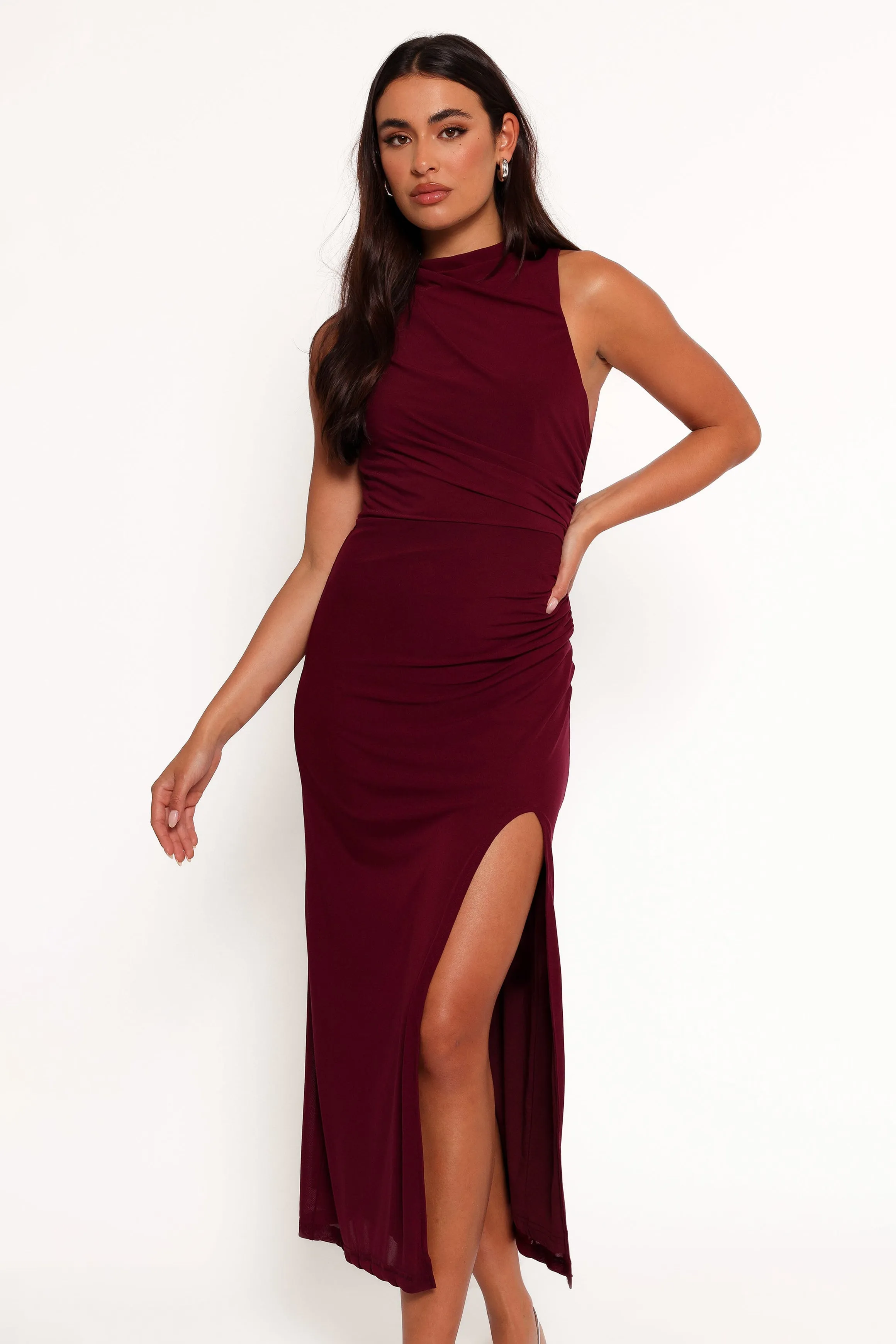 Hayven Maxi Dress - Plum sold by Petal & Pup product image thumbnail 3