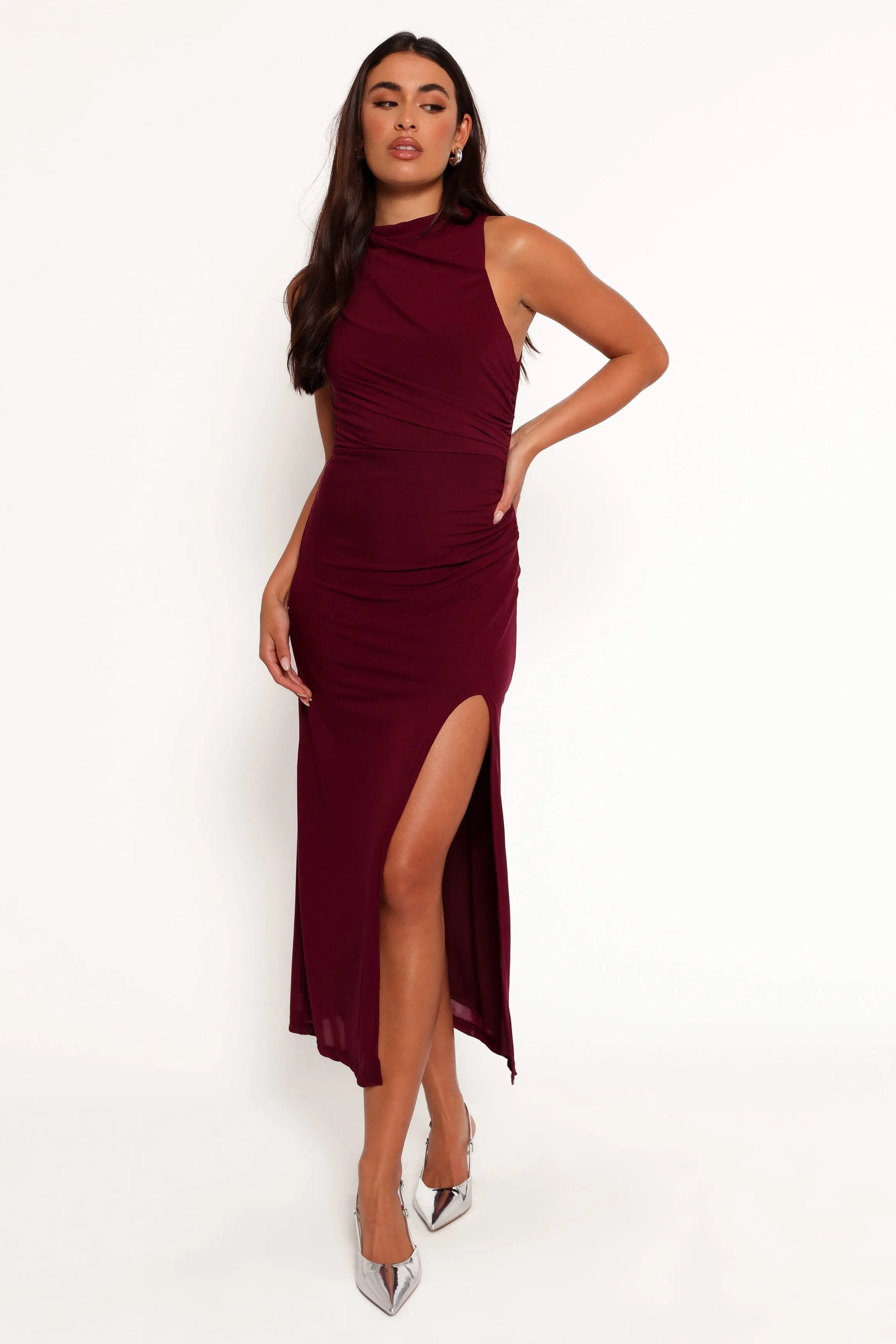 Hayven Maxi Dress - Plum sold by Petal & Pup product image thumbnail 4