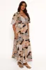 Tiarni Maxi Dress - Black Floral sold by Petal & Pup