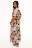 Tiarni Maxi Dress - Black Floral sold by Petal & Pup