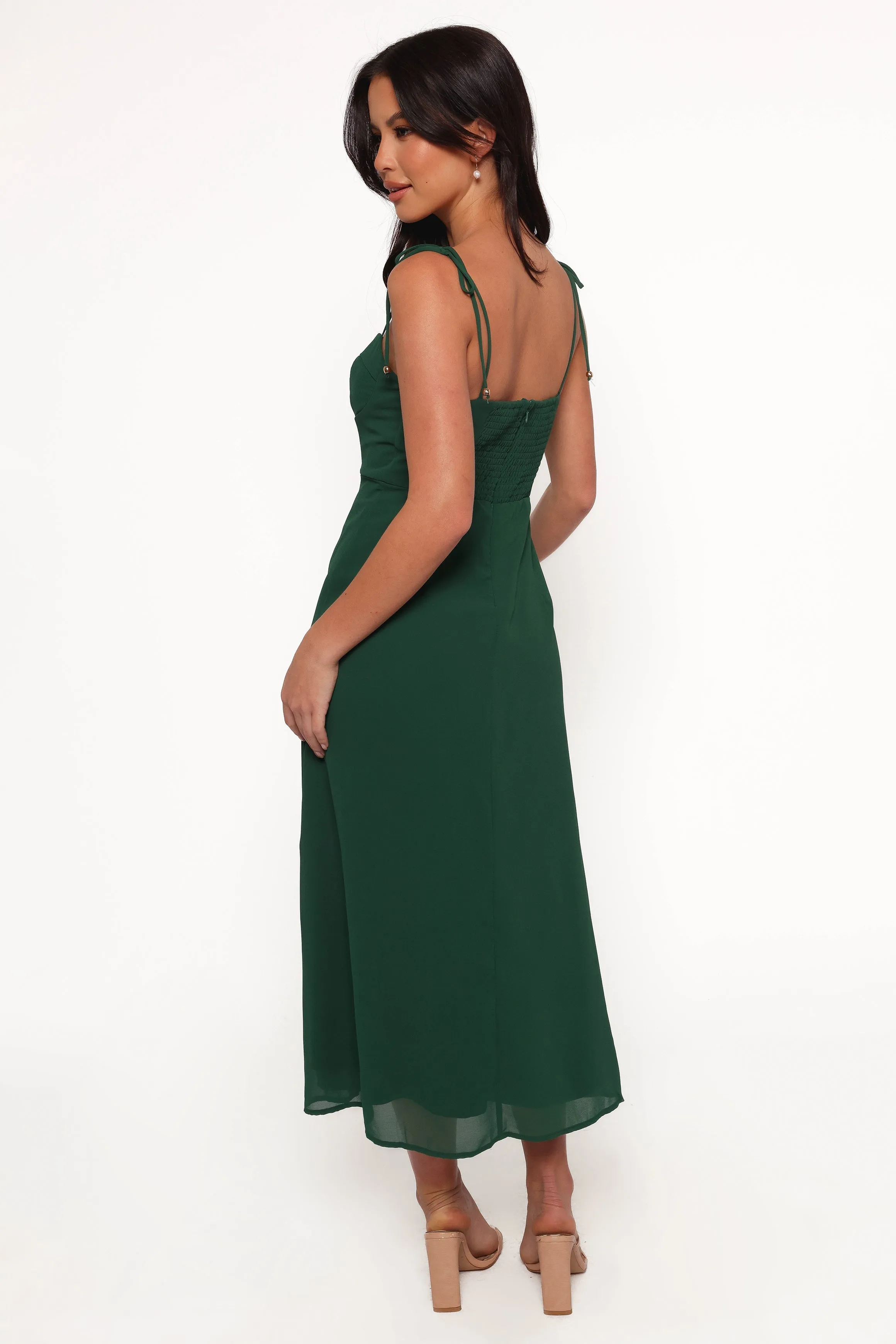 Meg Dress - Emerald sold by Petal & Pup product image thumbnail 5