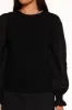 Misah Long Sleeve Top - Black sold by Petal & Pup