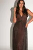 Cara Maxi Dress - Bronze sold by Petal & Pup