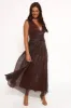Cara Maxi Dress - Bronze sold by Petal & Pup
