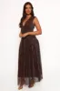 Cara Maxi Dress - Bronze sold by Petal & Pup