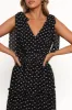 Ada Maxi Dress - Black Polka Dot sold by Petal & Pup