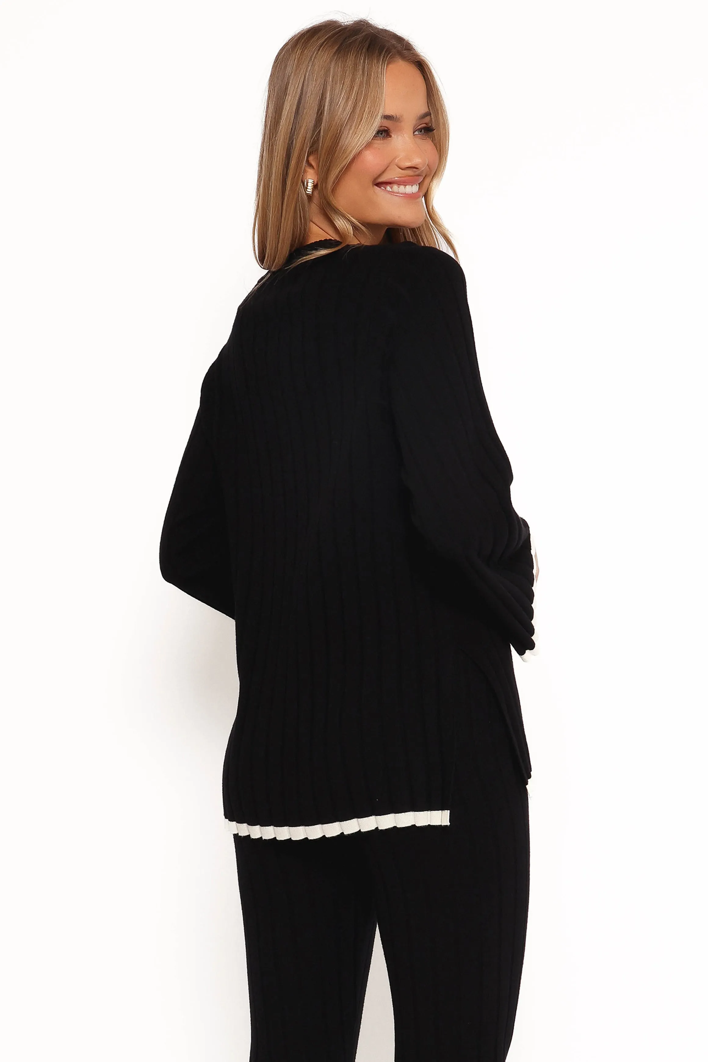 Dora Knit Top - Black sold by Petal & Pup product image thumbnail 5