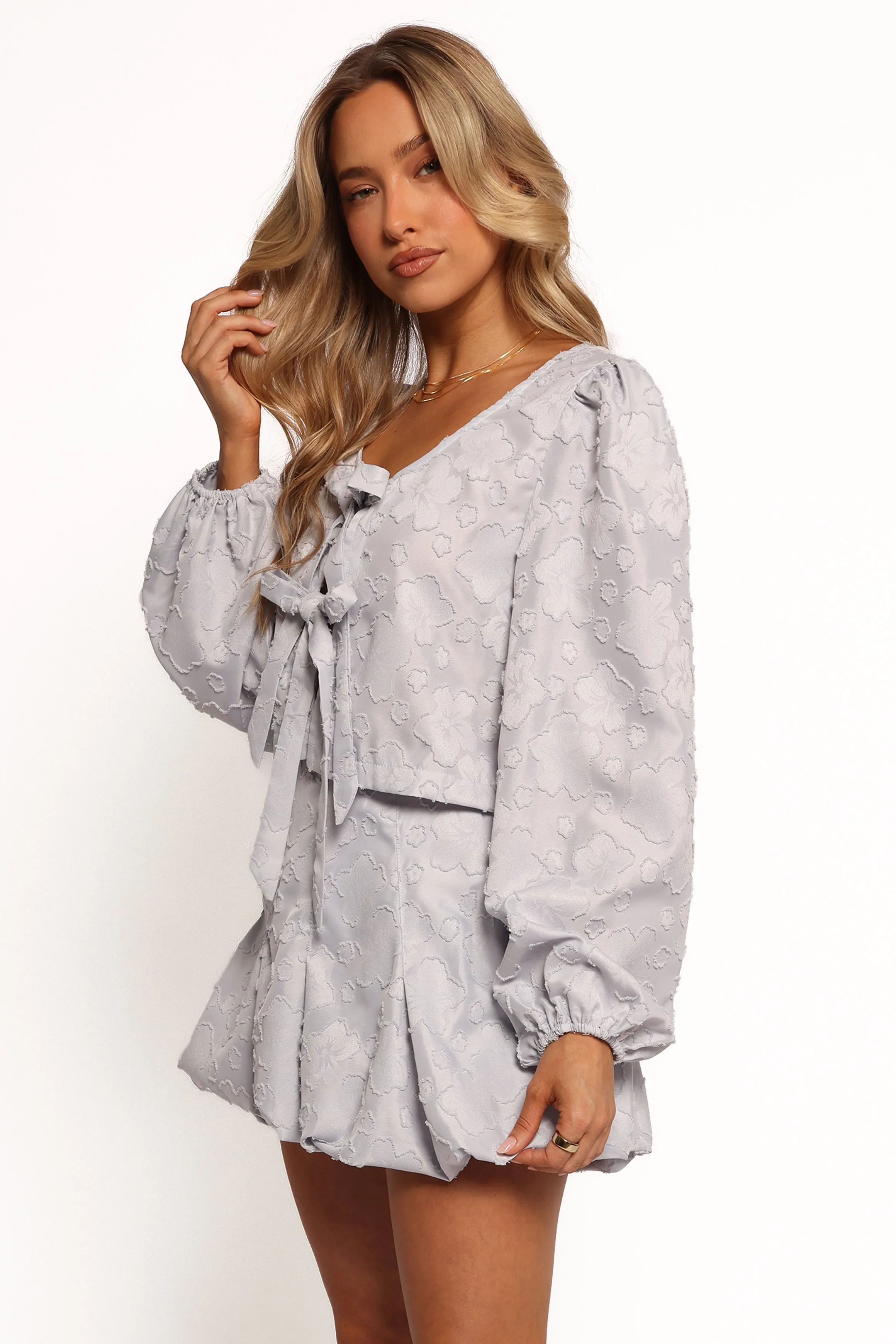 Stevie Two Piece Set - Dusty Blue sold by Petal & Pup product image thumbnail 3