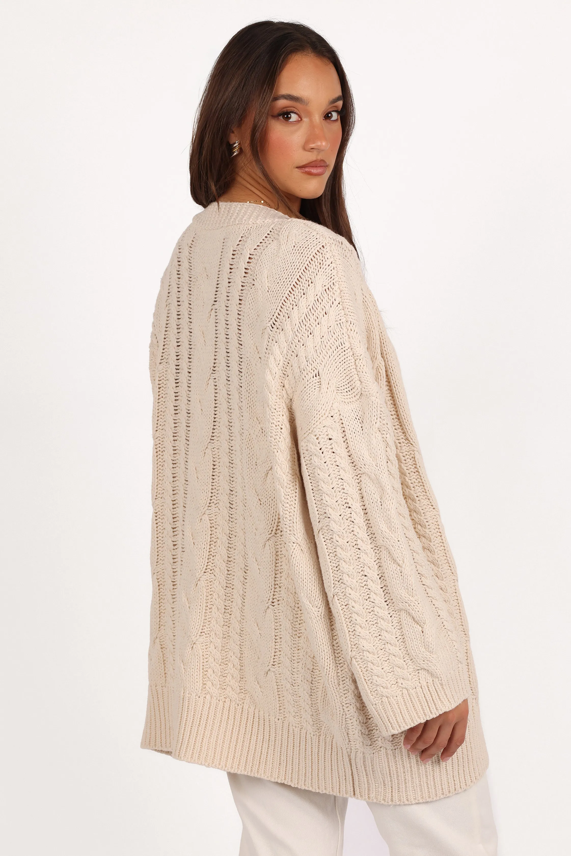 Monique Cardigan - Cream sold by Petal & Pup product image thumbnail 4