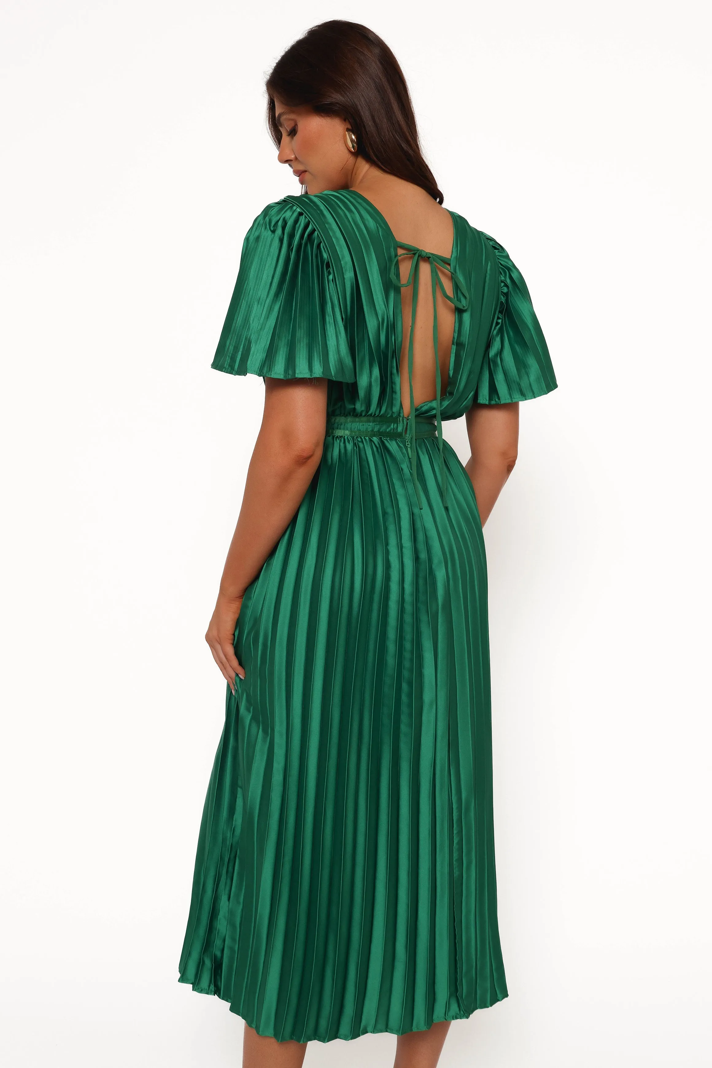 Keelah Midi Dress - Emerald Green sold by Petal & Pup product image thumbnail 2