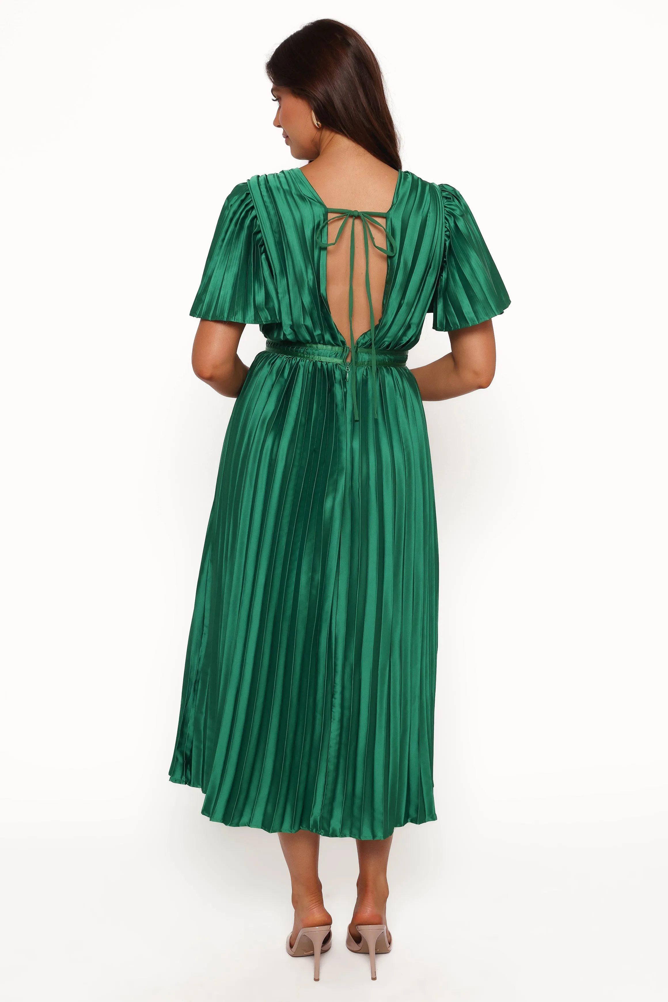Keelah Midi Dress - Emerald Green sold by Petal & Pup product image thumbnail 4