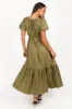 Juliana Maxi Dress - Olive sold by Petal & Pup