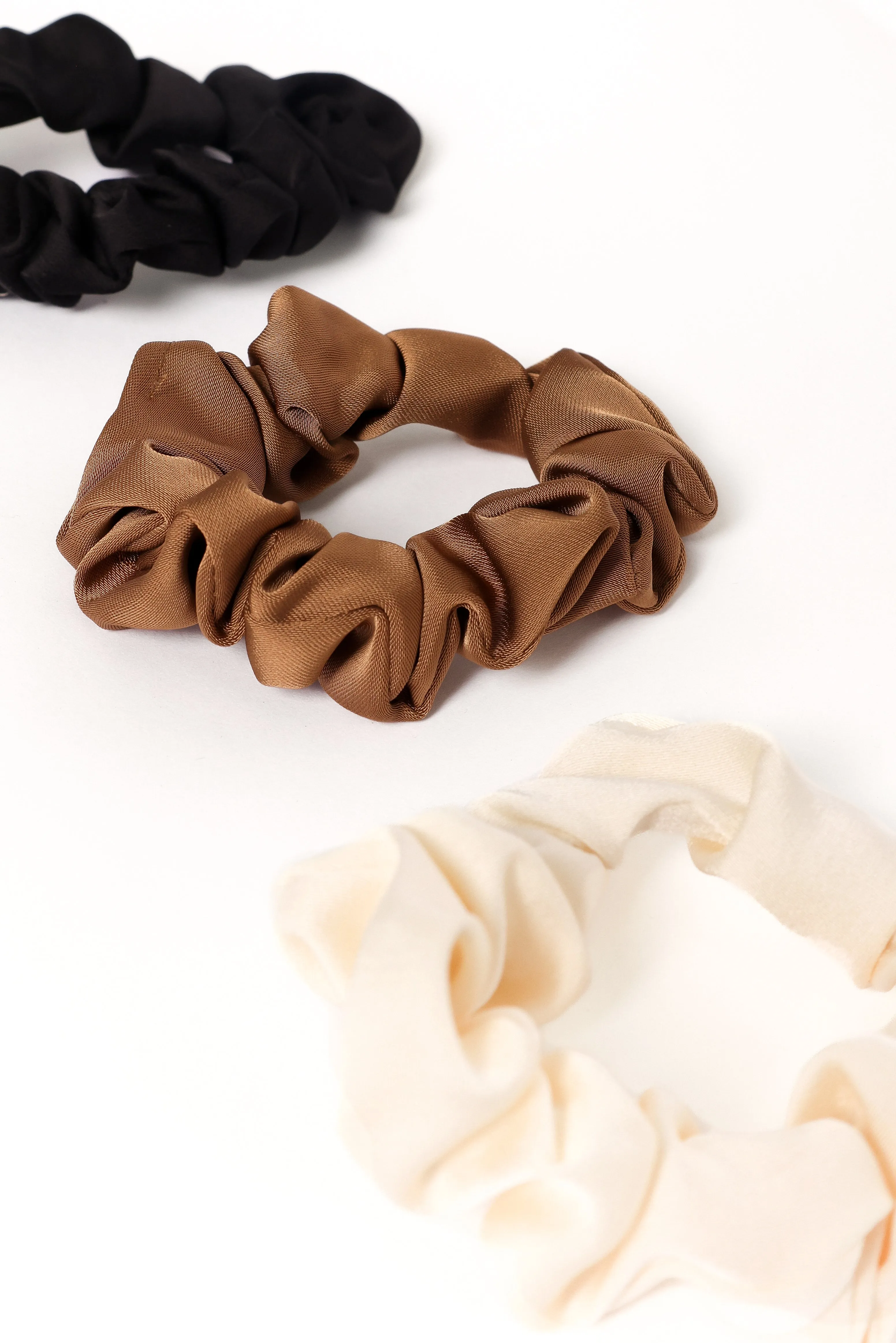 Karina Hair Ties - Cream/Brown/Black sold by Petal & Pup product image thumbnail 2