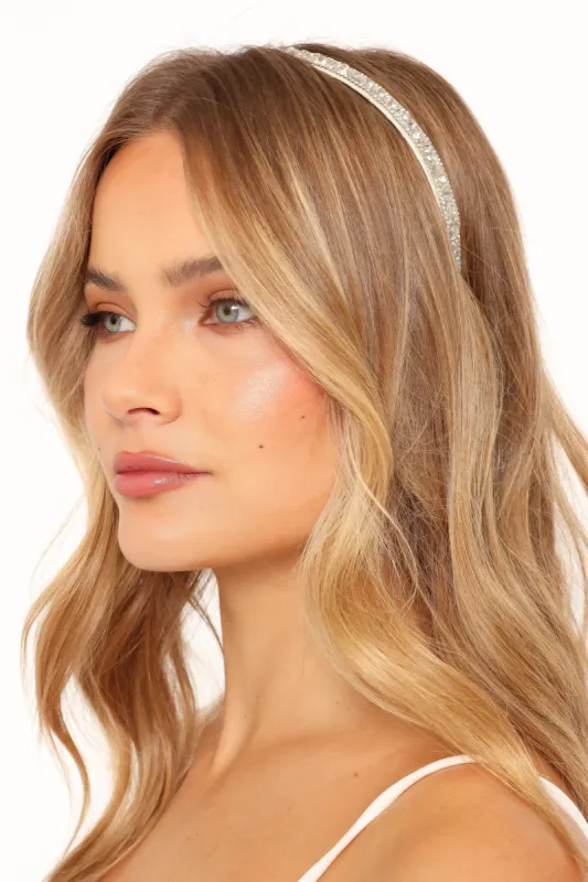 Kellen Headband - Silver sold by Petal & Pup