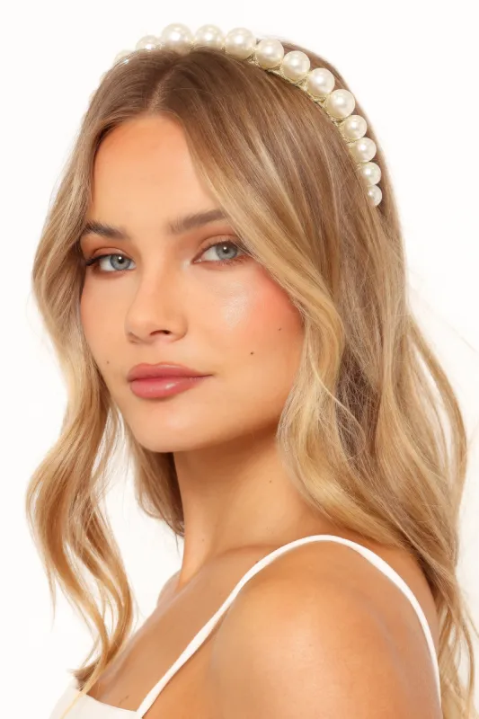 Arlow Headband - Pearl sold by Petal & Pup