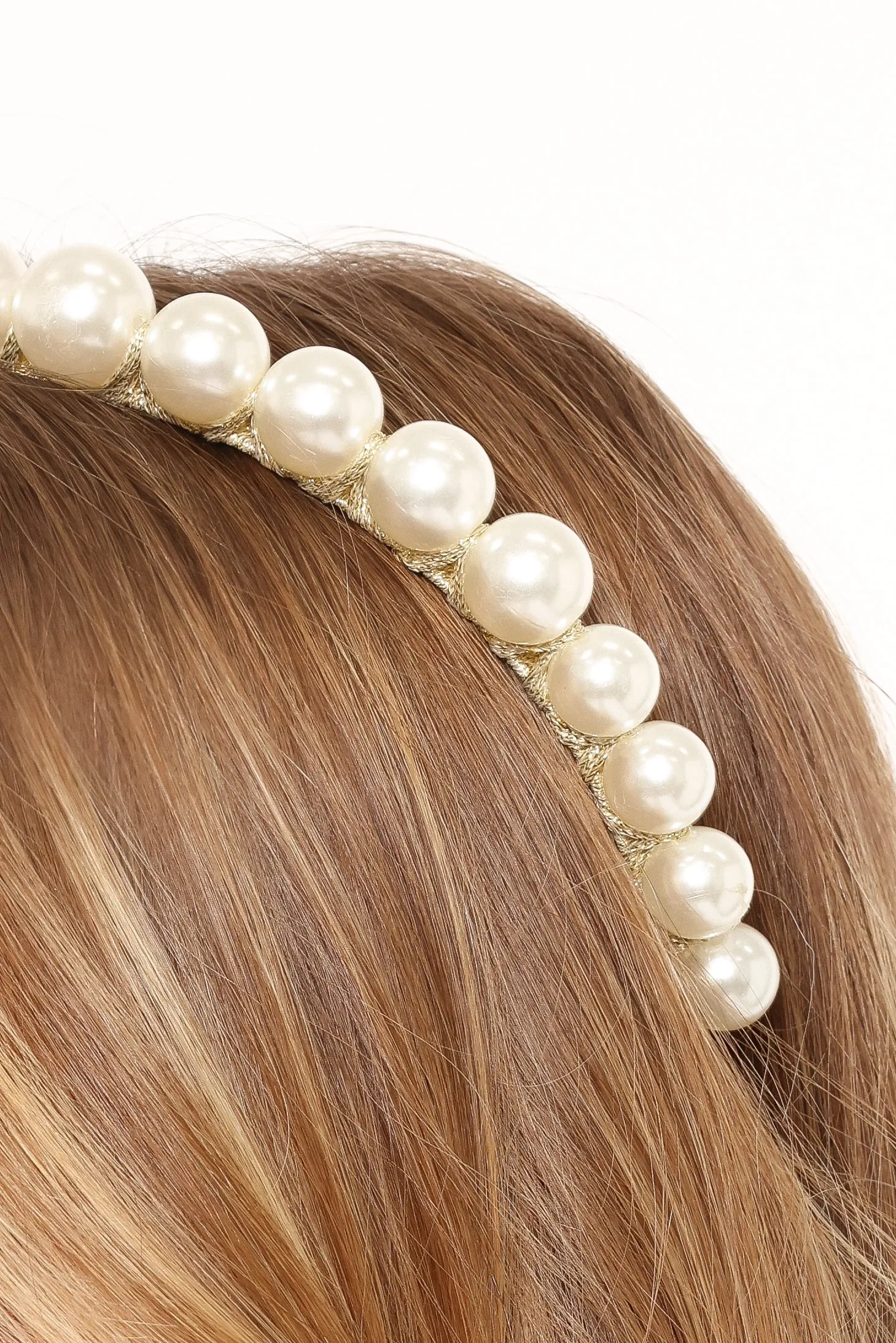 Arlow Headband - Pearl sold by Petal & Pup product image thumbnail 2