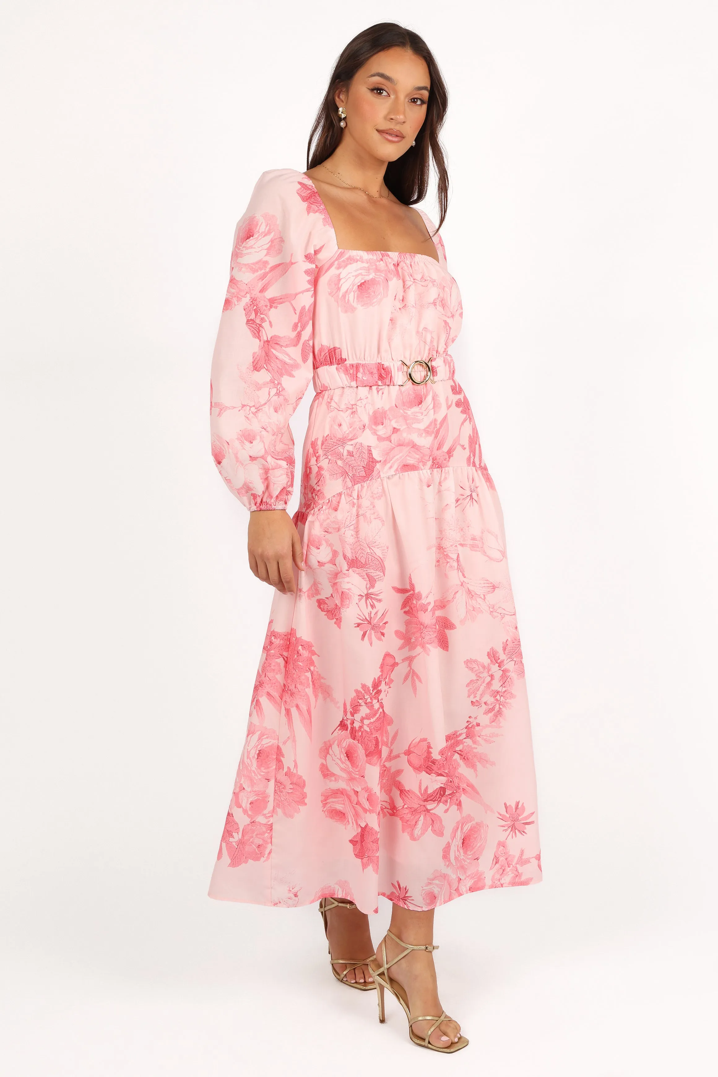 Sharine Long Sleeve Dress - Pink Floral sold by Petal & Pup product image thumbnail 4