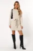 Lucca Mini Sweater Dress - Bone sold by Petal & Pup