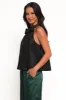 Faith Bow Top - Black sold by Petal & Pup