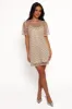 Silvie Mini Dress - Light Taupe sold by Petal & Pup